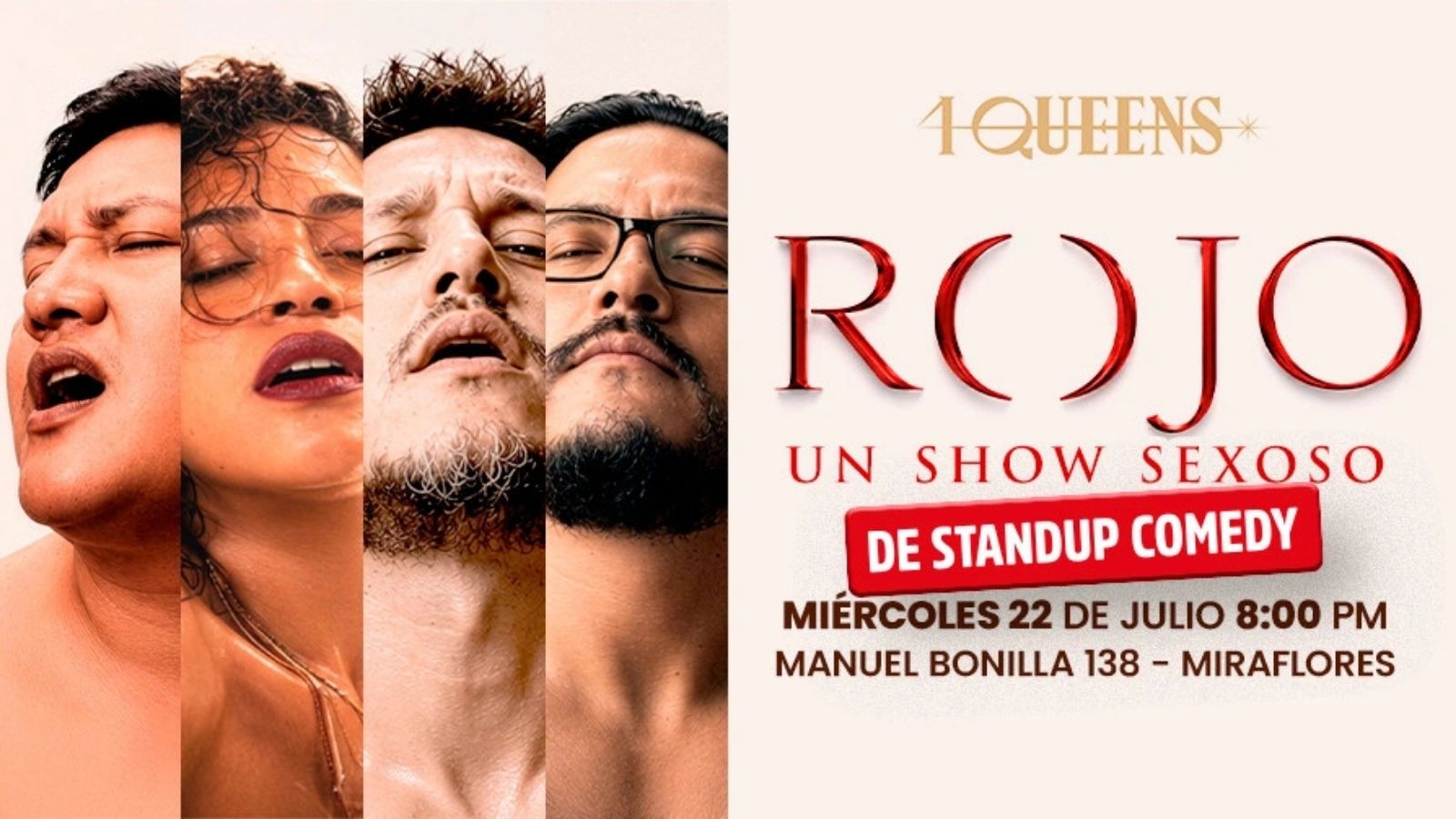 Rojo un show sexoso